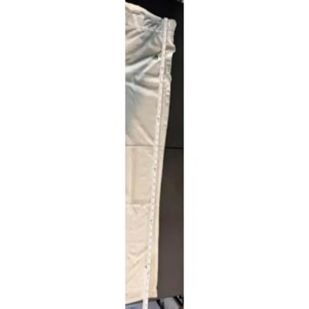 Adidas Lightweight Athletic Pants‎ Relaxed Fit Large Beige Stretch Fabric